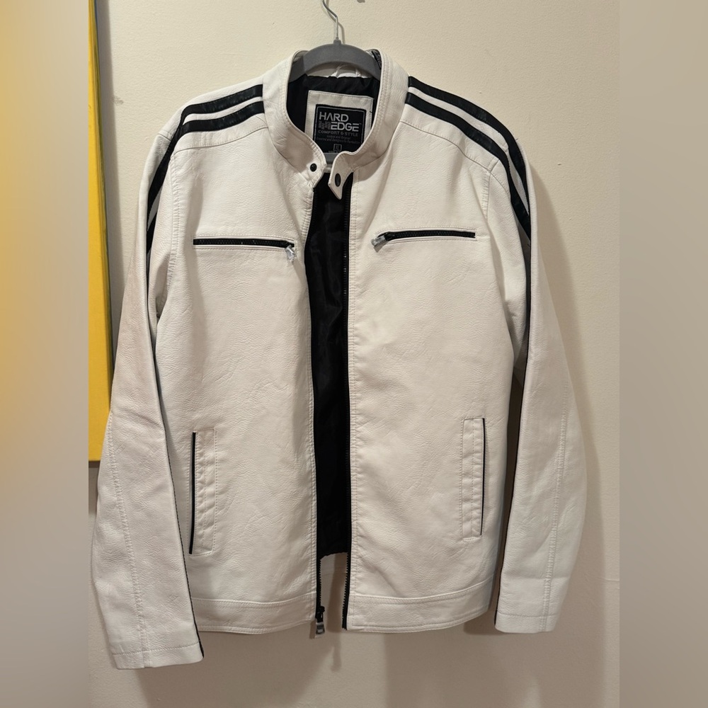 Artificial leather jacket for men. New without tag